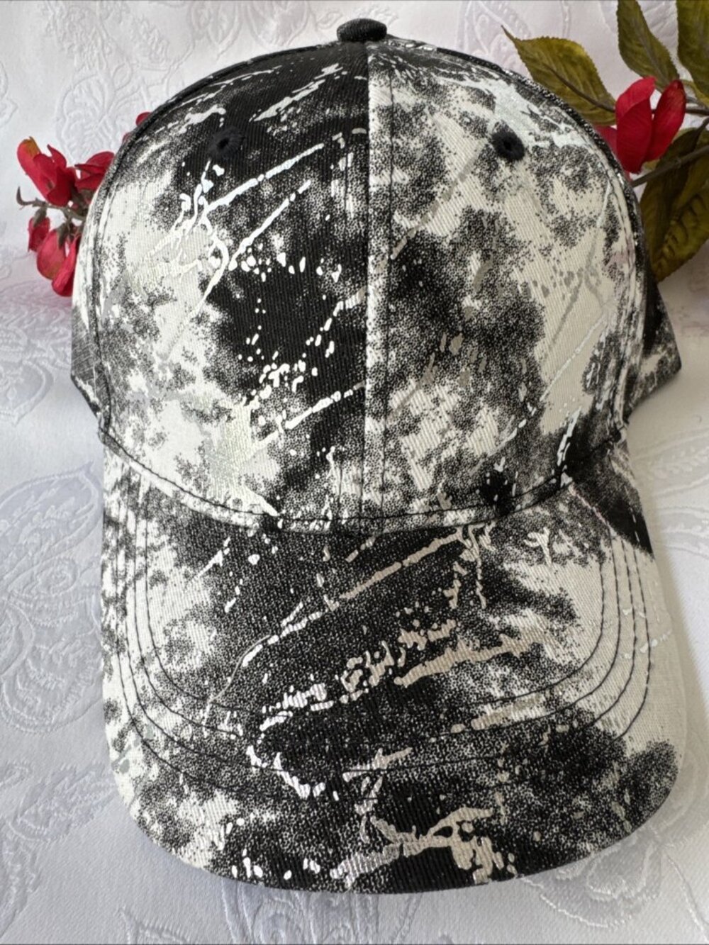 NEW WT WOMEN'S BLACK SEXY BLING HAT BLACK FABRIC SHINEY STUDS JENNIFER & CO